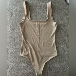 Abercrombie & Fitch Tan Bodysuit